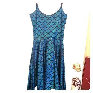 Black milk mermaid dress